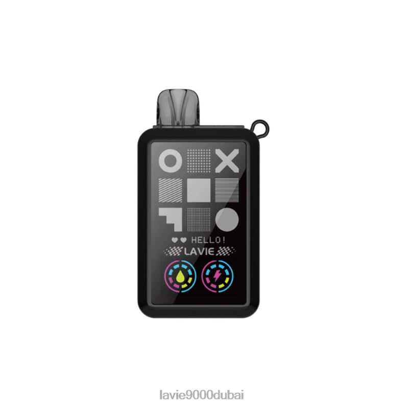 Lavie Vape Review - LAVIE Cyber 20000 نفخة الألوة العنب / التوت العلكة RXPNJ32